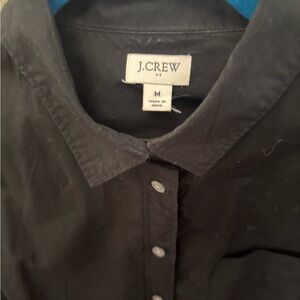 J. Crew Women's Black Blouse